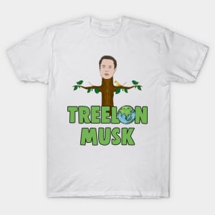 Elon 'Treelon' Musk Planting Trees To Save The World T-Shirt